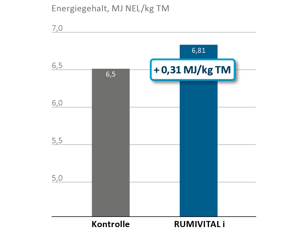  RUMIVITAL®i povećava energetsku vrijednost