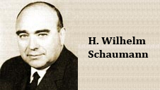 Firmengründer H. Wilhelm Schaumann